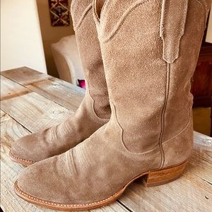 Tecovas The Johnny suede cowboy boot